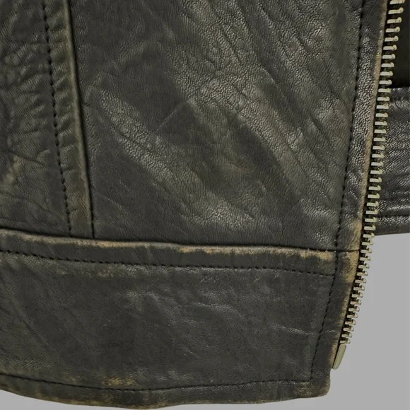 Mackage leather biker jacket - Picture 8 of 9